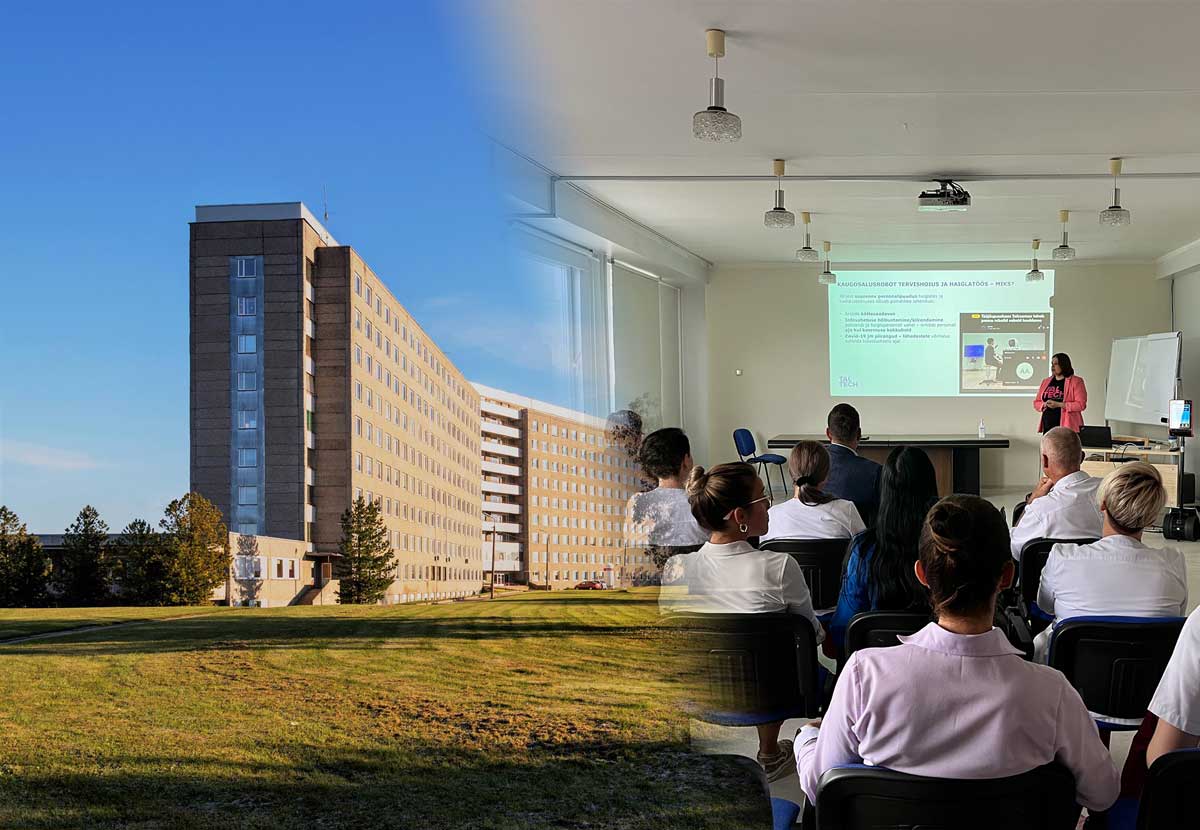 Robot introduction in Viljandi hospital